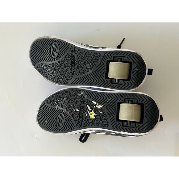 Heelys Camo Print Skate Shoes Youth Boys Girls Youth Size 5 Black White - Picture 12 of 13